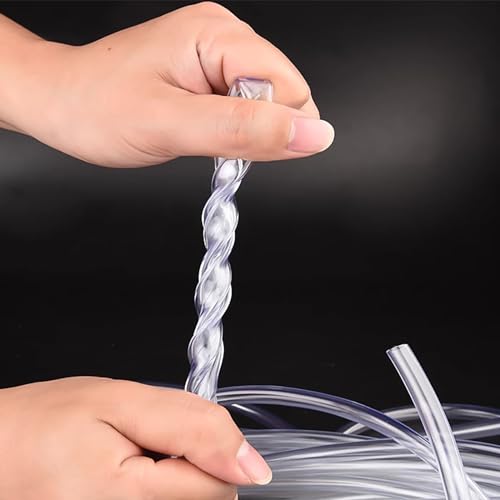 Tuyau flexible transparent pour transfert d'huile et d'eau