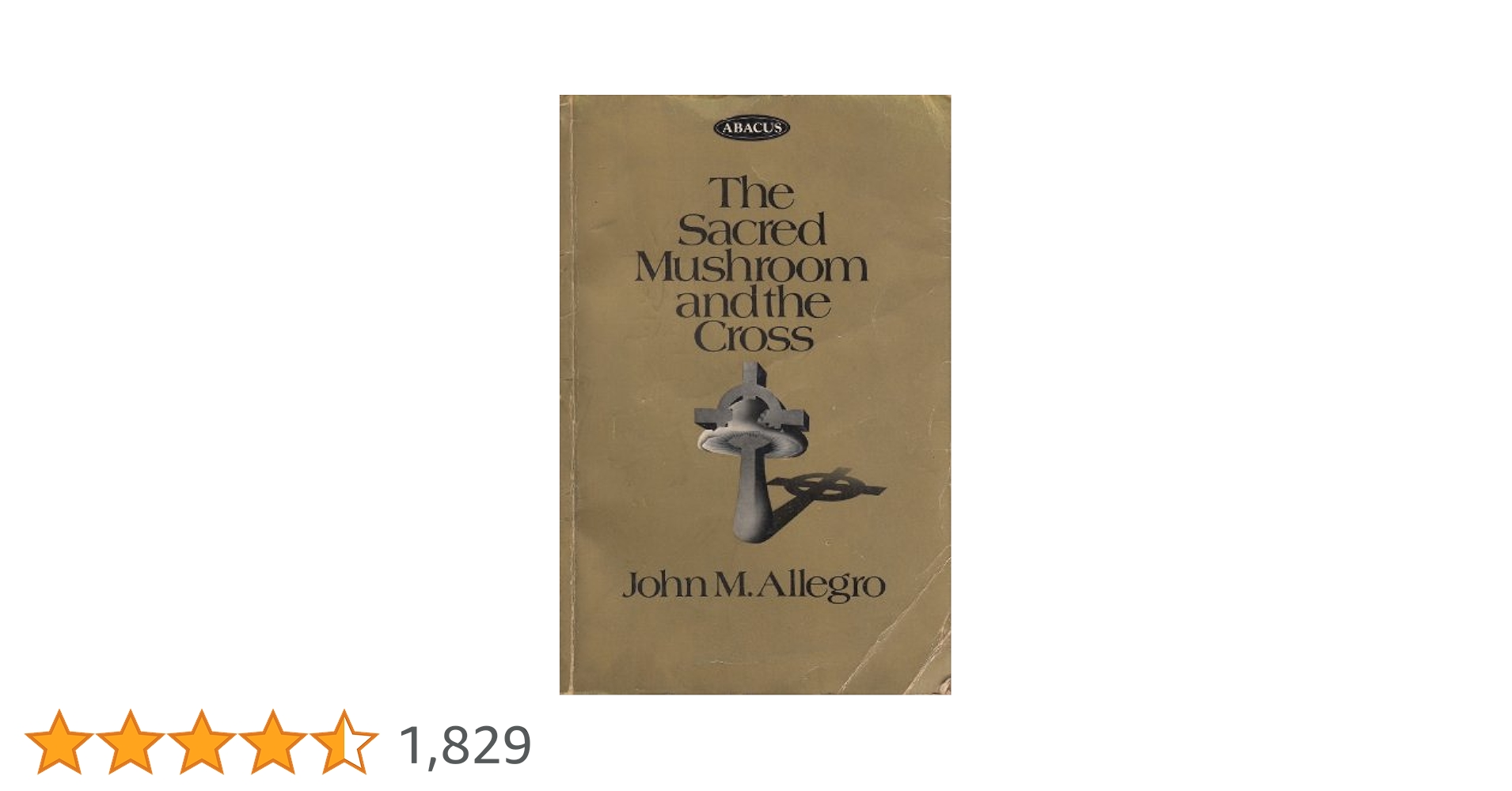 Sacred Mushroom and the Cross : Allegro, John Marco: Amazon