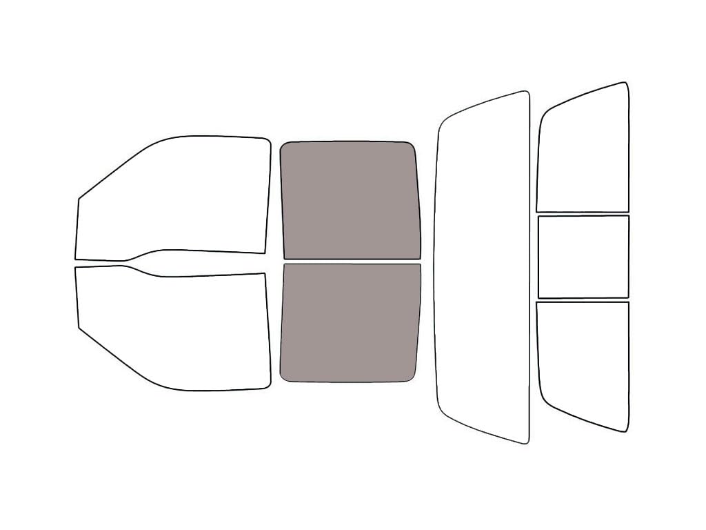 Avery Dennison NR Nano Ceramic IR Window Tint Kit Fits Ford F-250 1999-2007 (4 - Picture 15 of 57