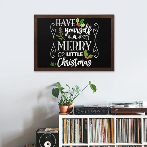 DOLLAR BOSS kreidetafel magnettafel 57 X 90cm tafel magnetisch Retro-Grenze wandmontierte Tafel,4 Kreide, 8 Magnete, für Hochzeit, Küche, Bar, Restaurant, Menü für Zuhause