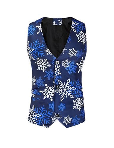 Men's Christmas Suit Slim Fit 3 Piece Suit Set Xmas Holiday Party Tuxedo Suits Man Suit Set3