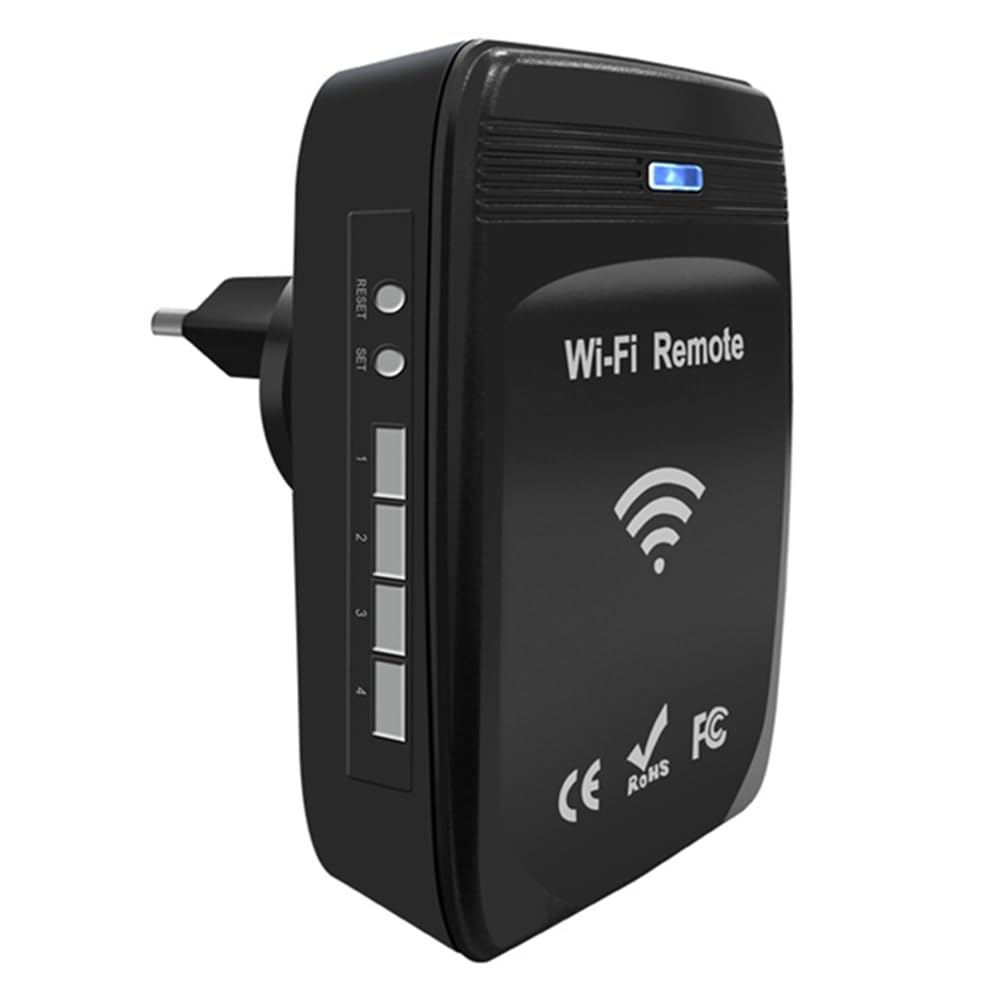 Télécommande de garage WiFi 287MHz-868MHz pour smartphone et volet roulant avec prise UE