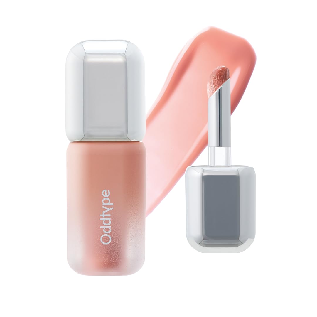 Oddtype Unseen Balloon Tint – Buildable Color, Long Lasting Glossy Lip Stain, Lightweight Lip Gloss (421 Purity, 0.11 oz)