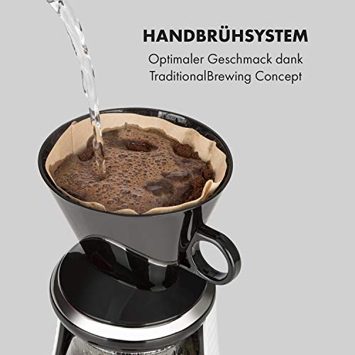 Klarstein Craft Coffee Filter-Kaffeemaschine Kaffeebereiter (Handbrühverfahren, Pour Over, Gourmetkaffee, Waage, Timer… – Bild 4
