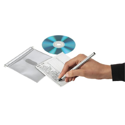 Hama Cd Dubbele Beschermhoezen (Voor 100 Cd'S/Dvds/Blu-Rays, Voor Bevestiging In Hangmappen), 50 Stuks, Wit - Afbeelding 3