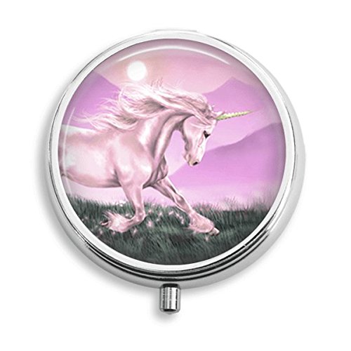 Pink Unicorn Pill Box Pill Holder Pill Case Medicine Holder