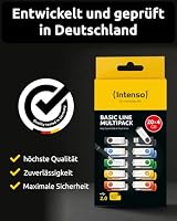 Intenso Basic Line 20x 4GB USB 2.0 Stick Set, Mehrfarbige Speichersticks – Ansicht 9