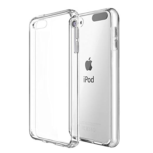 Ailun Phone Case for iPod Touch 7 Touch 6 Touch 5 Soft Bumper TPU Clear Case Slim Lightweight Compatible with iPod Touch 7G 2019 Released 6G 2015 Released 5G Crystal Clear