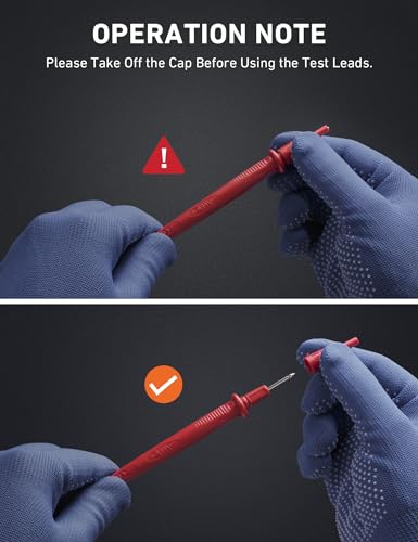 AstroAI Digital Multimeter, TRMS 6000 Counts Multimeters Manual and Auto Ranging; Measures Voltage, Current, Resistance, Continuity, Capacitance, Frequency; Tests Diodes, Transistors, Temperature