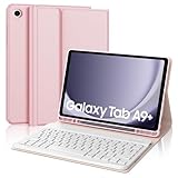 Clavier Magnétique Détachable et Sans Fil: Le clavier Samsung Galaxy Tab A9 Plus 11 Pouces 2023 a une conception détachable vous permettant de fixer magnétiquement l'Coque. Couplé avec votre Samsung Galaxy Tab A9 Plus 11 Pouces 2023 par Bluetooth, le clavier sans fil est facile à transporter pour voyager à l'extérieur, travailler dans des lieux publics