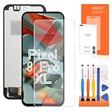 INCELL for Google Pixel 9 Pro XL LCD Screen Replacement for Google Pixel 9 Pro XL LCD Display GGX8B, GZC4K, GQ57S Screen Touch Digitizer Assembly Repair Part with Bracket
