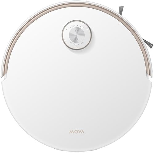 MOVA Z60 Ultra Roller Complete Robot Vacuum Cleaner with Mop Function, HydroForce Mopping, AutoShield Technology, LiftPro Housing and StepMaster 2.0 System, 28,000 Pa Suction, Mopping with - 4