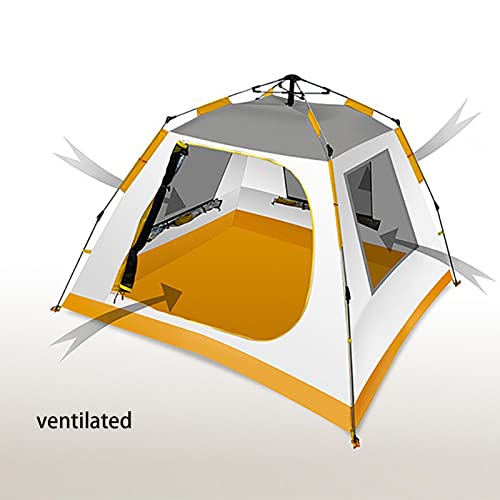 Carpa impermeable pop up fácil para camping 3-4 personas miniatura 5