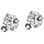 2PC-4 claws crystal: Φ3mm