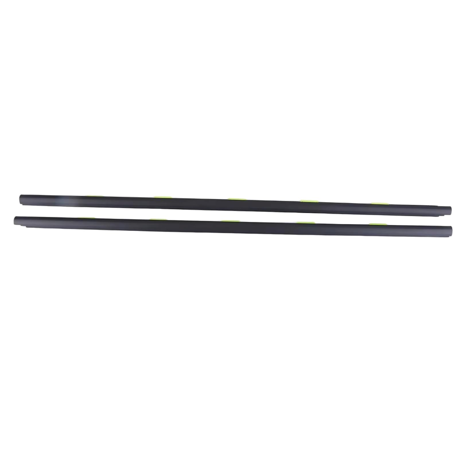 Mzxygkli One Color Car Window Weather Strip 4Pcs Car Outer Window Rubber Weatherstrip Sealing Strip Belt Moulding Trim For Civic For Coupe 2Doors Ek9 Ek4 1996-2000