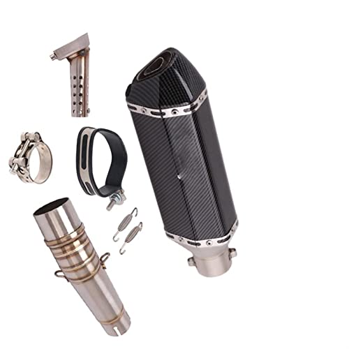 オートバイの排気マフラー修正されたエスケープモト 51 ミリメートルミドルリンクパイプスリップオンに適合するNC700 NC700X NC750 NC750X NC750S