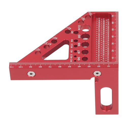 Transportador de ángulo para carpintería de aleación de aluminio miniatura 5