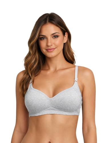 Image of Viola's Secret 6 Pack of Color Print T-Shirt Bras B Cup C Cup and D Cup