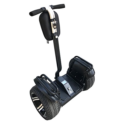 Smart Self Balance Scooter Personal Transporter 19 inch Super Street Tires (SS Black)