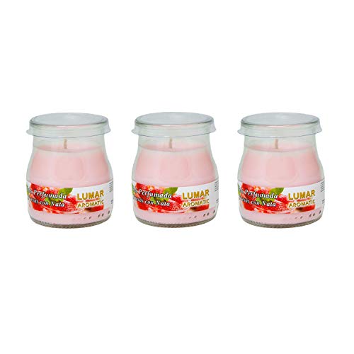 Lumar Aromatic Vela en Frasco Aromatica (Fresas con Nata, 3) Cover