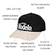 Modelo Cerveza Black & White Retro Grandpa Snapback Hat