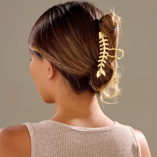 Pinzas Fish Bone para cabello fuerte y antideslizantes miniatura 2