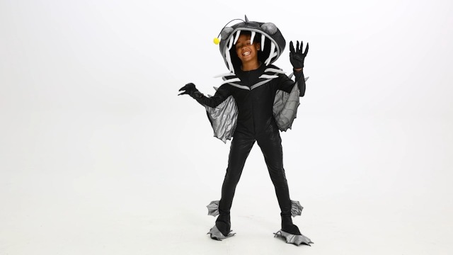 Disfraz de pez abisal para niños, talla X-Small miniatura 4