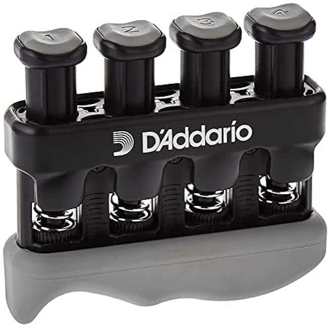 D¡¯Addario Varigrip Hand Exerciser¨CImprove Dexterity and Strength in Fingers, Hands, Forearms- Adjust Tension Per Finger¨C Simulated Strings Help Develop Calluses- Comfortable Conditioning