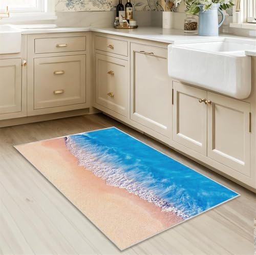 Tapete decorativo LHOMKCV 2x3ft oceánico antideslizante miniatura 2