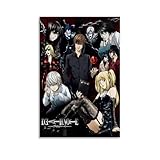 YYQLNTQB Death Note Poster Anime Posters Canvas Art Posters for Room Aesthetic And Wall Art Picture Living Room Decor Poster 12x18inch(30x45cm) Style-6