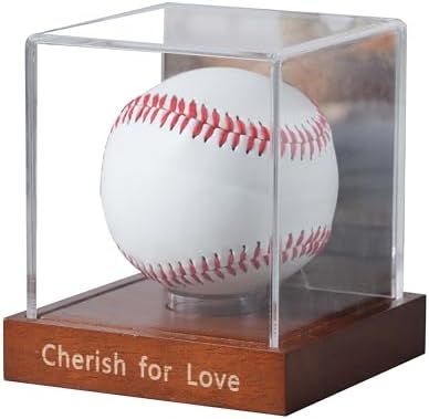 Baseball Acrylic Cube Display Case,China Wholesale Baseball Acrylic