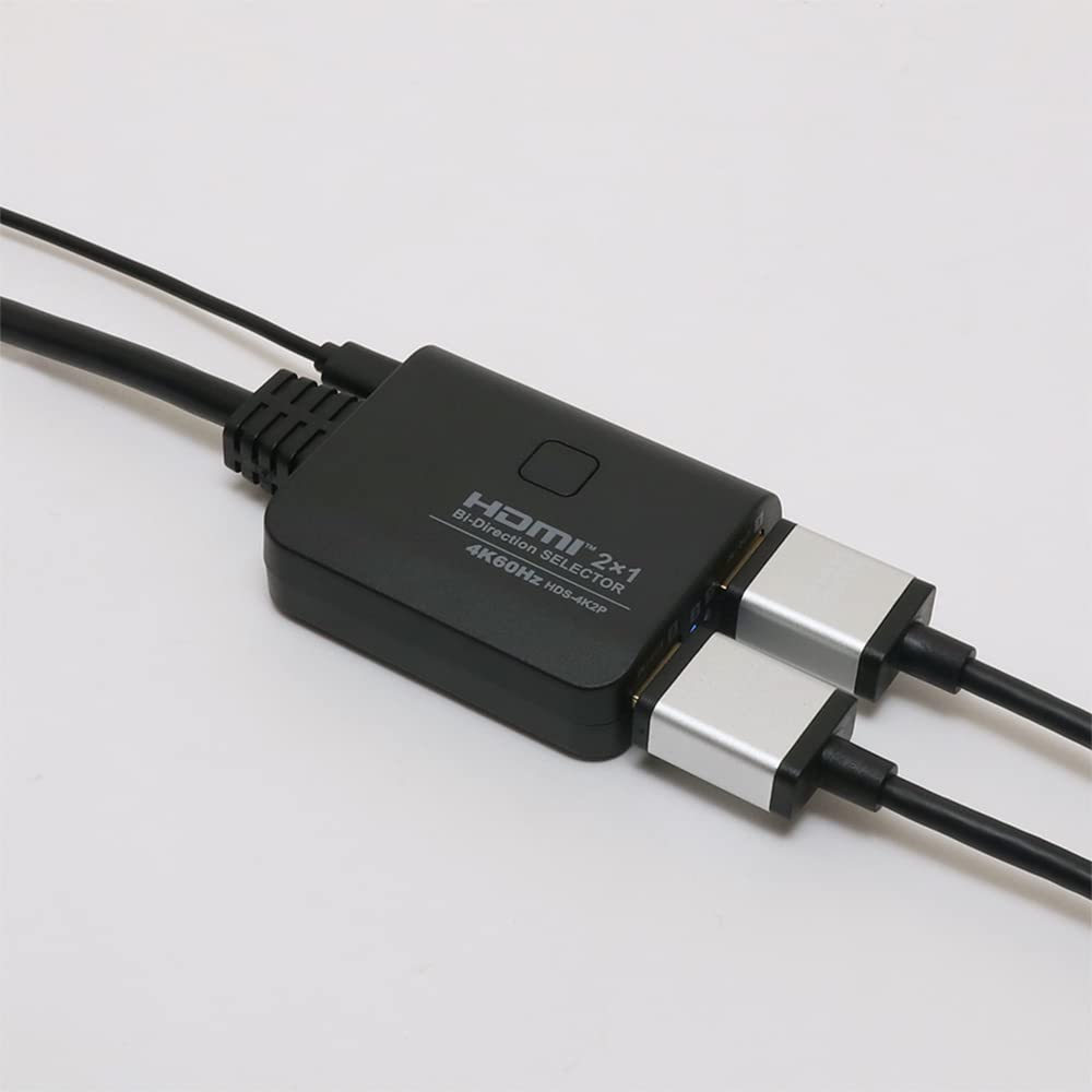 Amazon | ミヨシ HDMI切替器 セレクター 4K60Hz対応 1入力2出力 2入力1