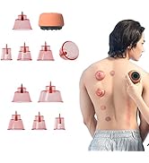 Cupping Set,ZDEER Cupping Therapy Set with Gua Sha Massager and Heating,Handheld Scraping Tools w...