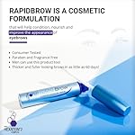 rapidBrow Eyebrow Enhancing Serum 3 mL - Hydrating Hair Serum for Visibly Thicker-Looking Brows with Hexatein 2 Complex - Image 4