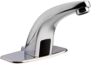 Comprar Ejoyous Grifo Sensor AutomáTico, Grifo De Lavabo Fregadero Inteligente Sin Contacto Lavabo con Caja De Control Y VáLvula Mezcladora De Agua FríA Y Caliente para Cocina, BañO, Hogar