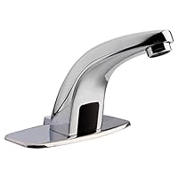 Wasserhahn mit Sensor, Automatisch Sensor Mischbatterie Bad Waschtischarmatur Smart Berührungslos mit Steuerbox und Heiß- und Kaltwassermischventil für Küche Badezimmer Haushalt