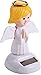1Pc Solar Powered Dancing Toys,Angel Solar Dancing Figures,Solar Powered Shaking Hand Doll Toys,for Car Decoration Window Car Dashboard Automotive Interior Accessorie Solar Power Kits