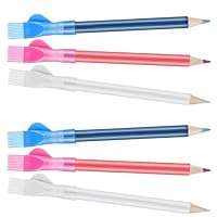 6 Pcs Tailors Chalk Pencils – Fabric Marking Tools for Sewing & Quilting – Professional Sewing Chalk for Tailors, DIY, Dressmaking – Easy to Sharpen, Smooth on All Fabrics