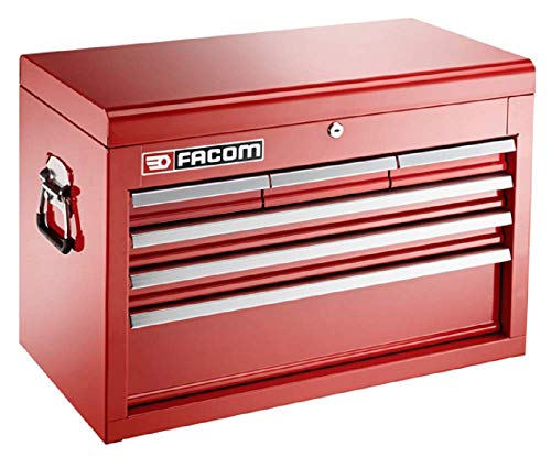 FACOM BT.C6TA Métallique 6 Tiroirs Coffre a Outils, Rouge