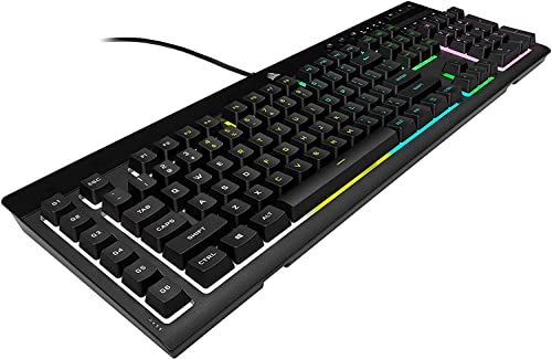 Corsair K55 RGB PRO Membrane Wired Gaming Keyboard – QWERTY US Layout, IP42 Dust and Spill-Resistant – 6 Macro Keys with Elgato Integration – iCUE Compatible – PC, Mac, Xbox – Black - image 9