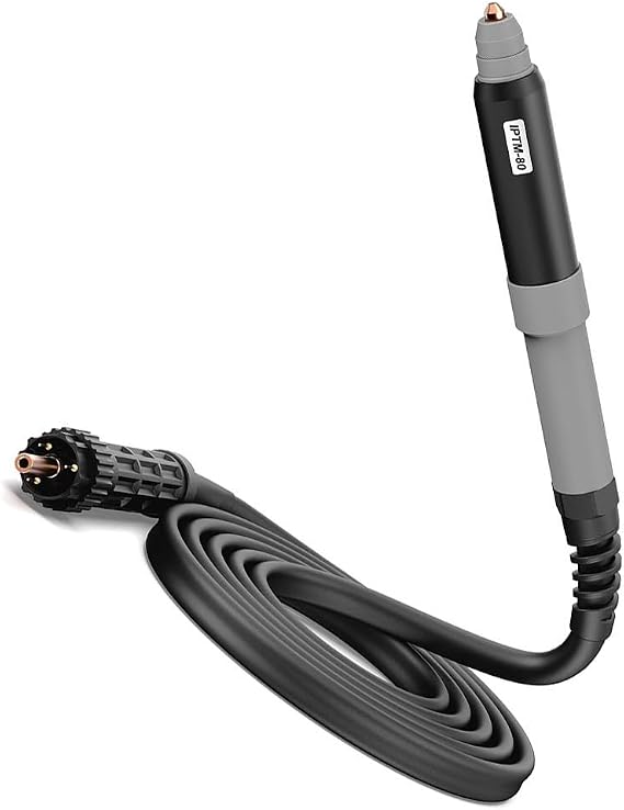 PTM-80 Plasma Straight Torch Head Set, With 6M Cable For LOTOS LTP7500 for PRIMEWELD Bestarc BTC800XP for Everlast 80-102 Longevity 82I Machines