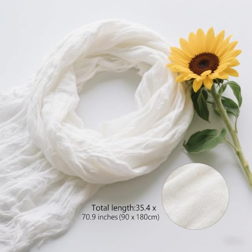 Nydotd Women Summer Cotton Linen Scarf Crinkle Long Beach Shawl Wrap hijab with Fringe3