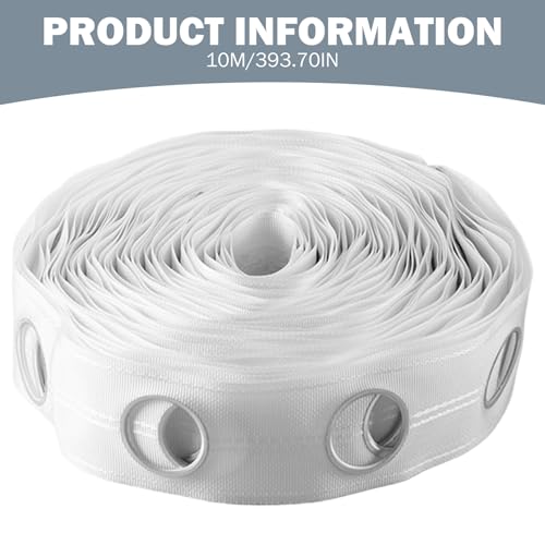 Cinta para cortina con anillos ideal para transformar las ventanas del hogar 5