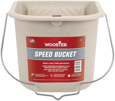 Wooster 912-0086170000 Brush 8617 Speed Bucket, 1/2 Gallon, No Size, White image 3
