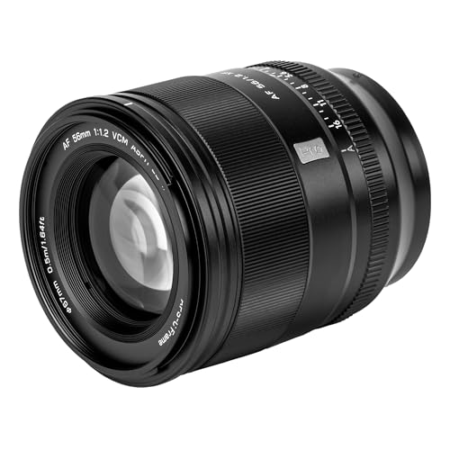 Image of VILTROX Pro 56mm f1.2 Fuji, AF 56mm f /1.2 XF for Fuji X Mount, Portrait Prime Lens for Fujifilm X-H2 X-T5 X-S20 X-T50 X-S10 X-T30 II X-A7 X-M5 X-T20 X-T2 X-E4