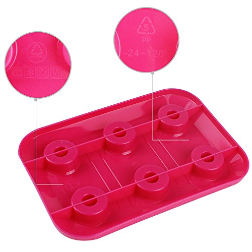 Popsicle Molds 3 Sets Ice Pop Molds Ice Pop Maker With Funnel And Brush, 3 Colors #TOP3