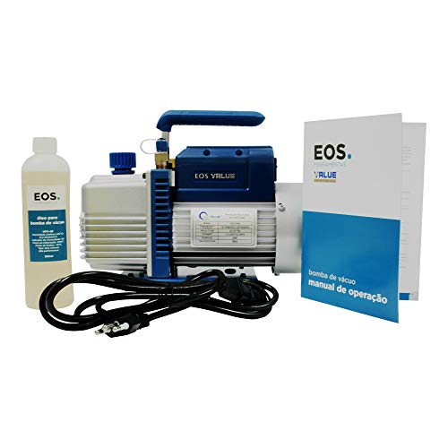 Bomba de Vácuo Profissional EOS 6CFM Duplo Estágio Bivolt Bivolt