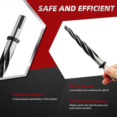 Image of Nakkaa 5 /8 inch Drill Bridge Reamer Construction Reamer with 1 /2 inch Shank Chuck