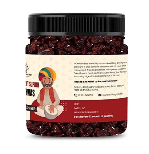 Hungry Harvest Combo Pack of 3 Soft Gulab Supari 300 gms Each Total 900 gms Mouth Freshener Sweet Rose supari [Jar Pack]