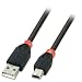 Produktbild Lindy 31888 - USB 2.0 Kabel - Typ A-Stecker an Typ Mini B-Stecker - schwarz - 7,5m